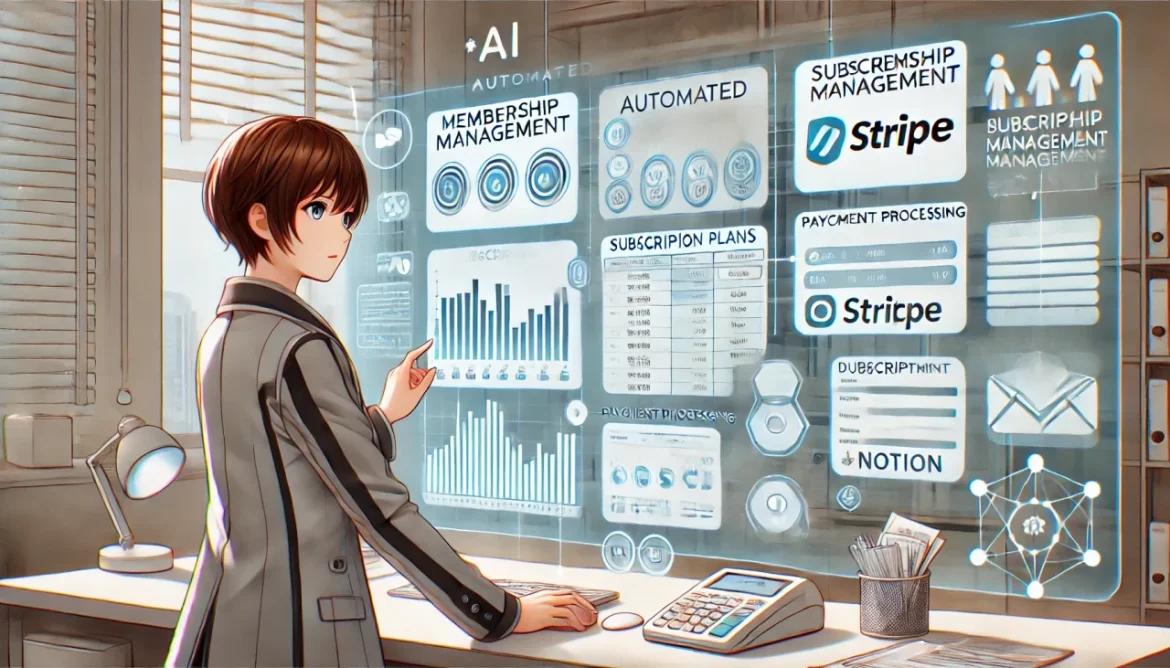 ChatGPT×Zapier×Stripe×Notion×Google Formsを活用した会員管理の仕組み