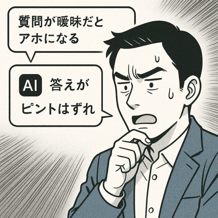 昔は質問力が命だった。確かに。