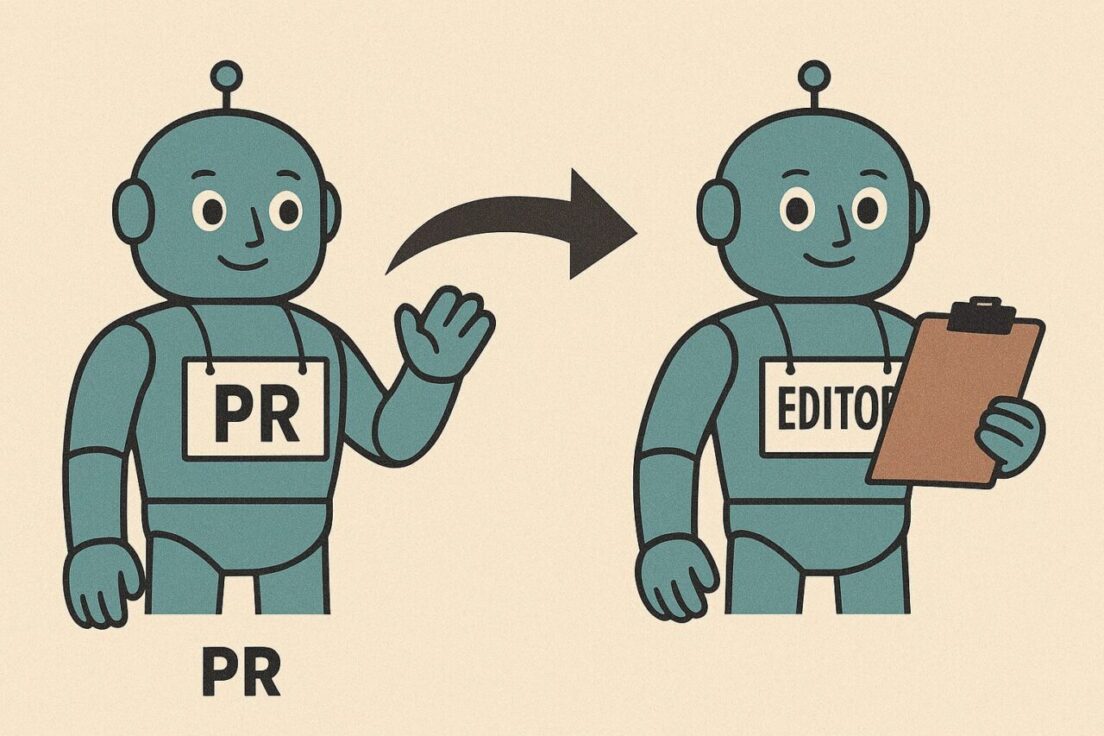 AIキャラは“広報担当”から“編集者”になる