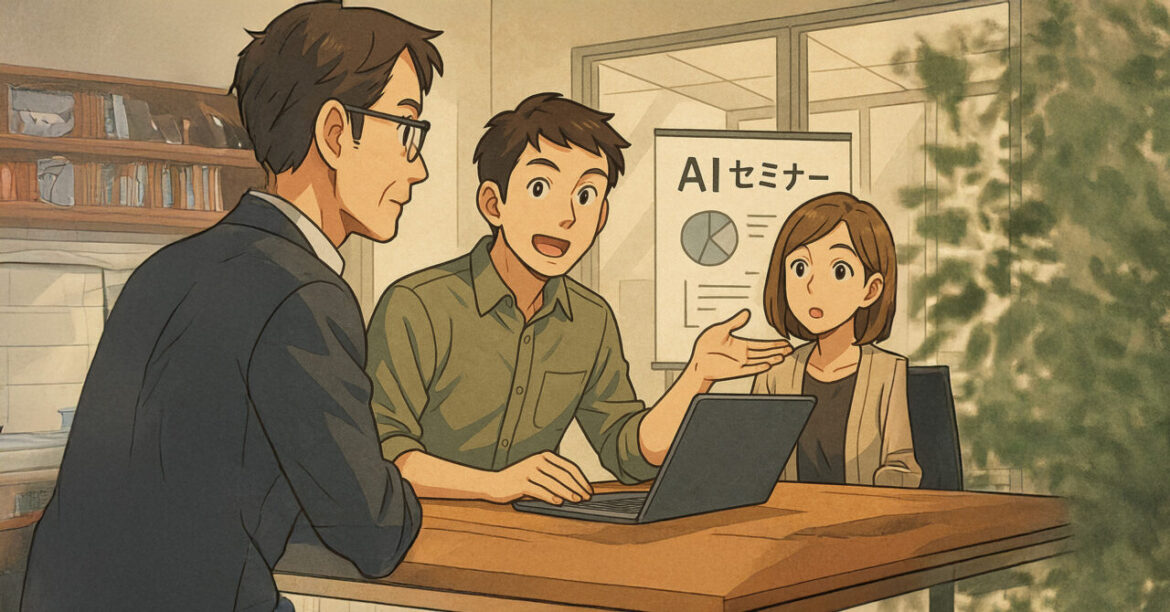気づけば広がってきた、AIセミナーやコンサルの話