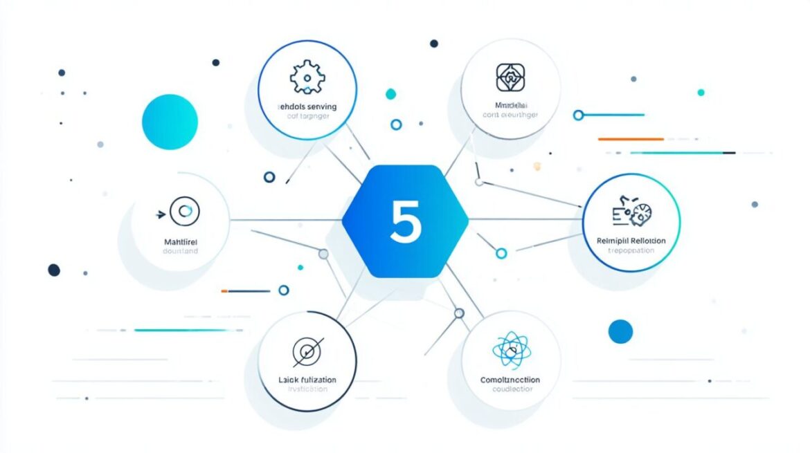 GPT-5のロゴと機能を図解したインフォグラフィック