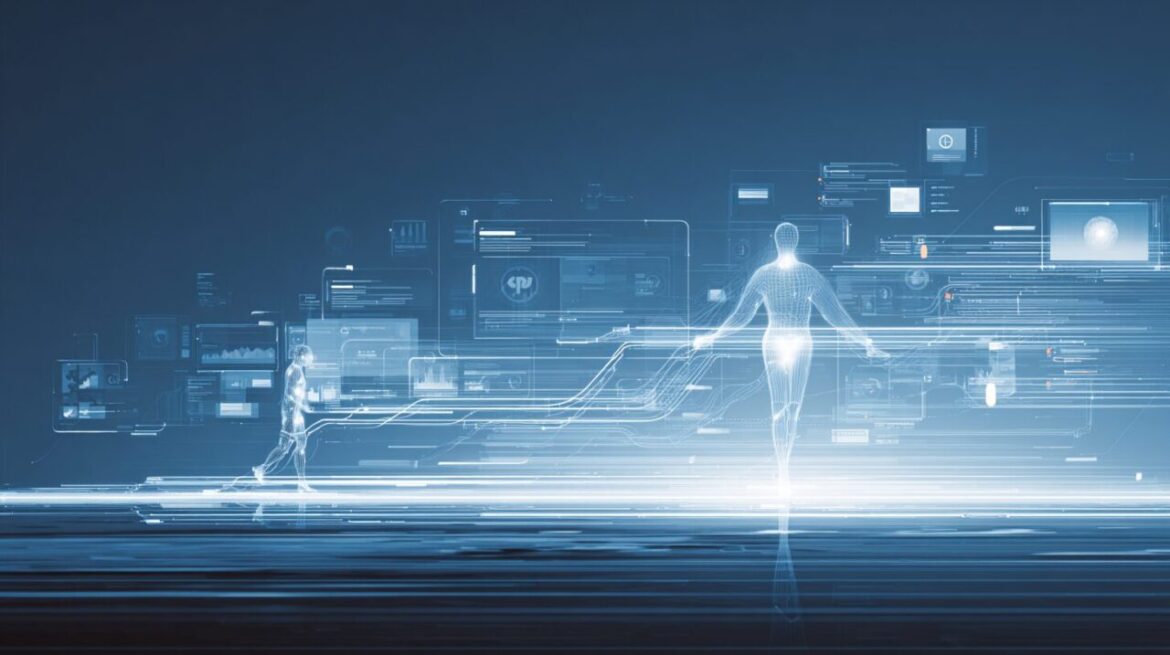 AIエージェントが一気通貫で業務自動化する未来的なワークフロー