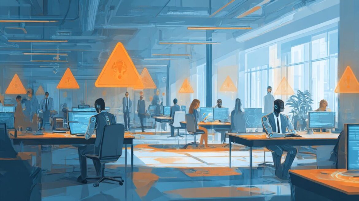 企業におけるAI活用のリスク｜ビジネスシーンに溶け込むAIシステムと潜在的な警告サイン
