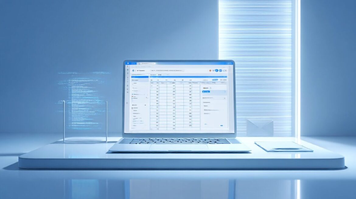 スプレッドシートからAIが自動で返信文を生成する様子
