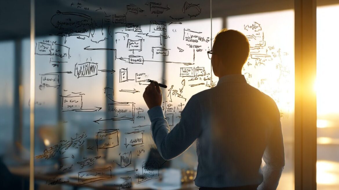 思考の再設計プロセスを可視化し、行動に落とし込むENTJリーダーの姿