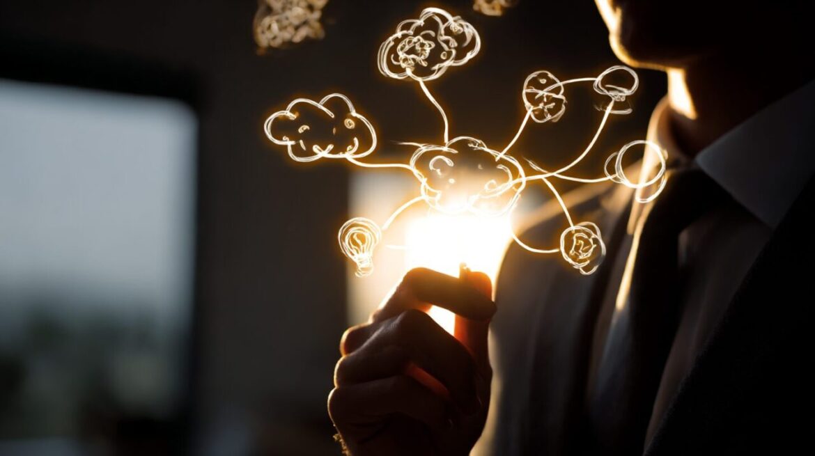 INTJが柔軟に思考を切り替え行動を最適化する様子（メタ認知の象徴）