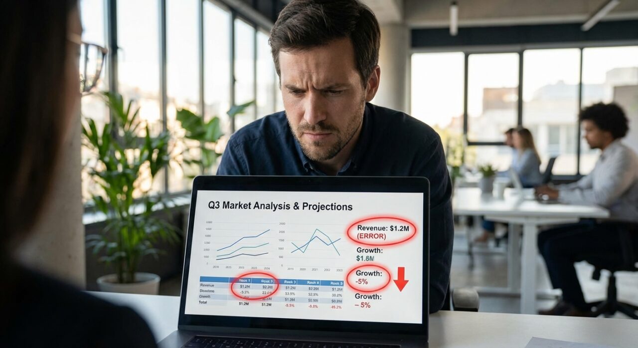 AIが間違っていても気づけない問題
