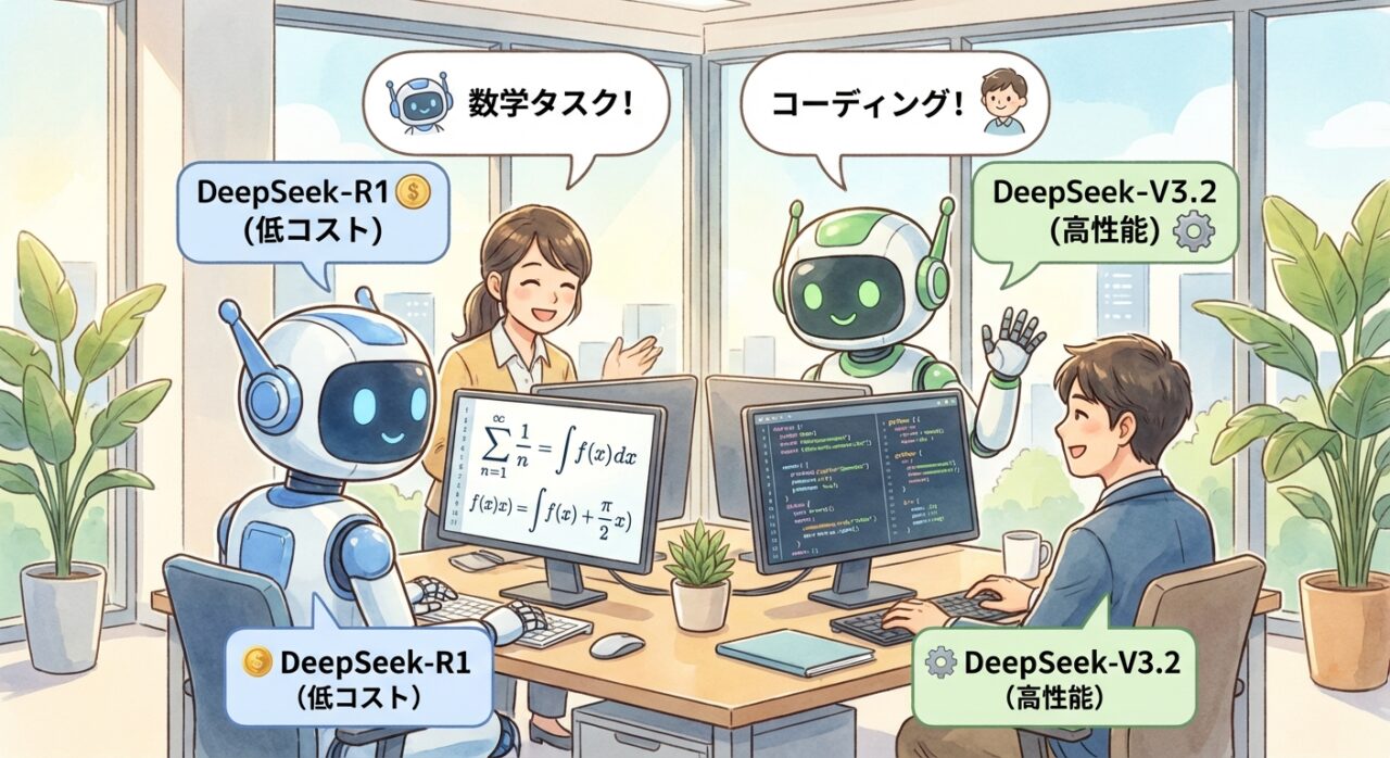 DeepSeek 系列：低コスト×思考性能の衝撃