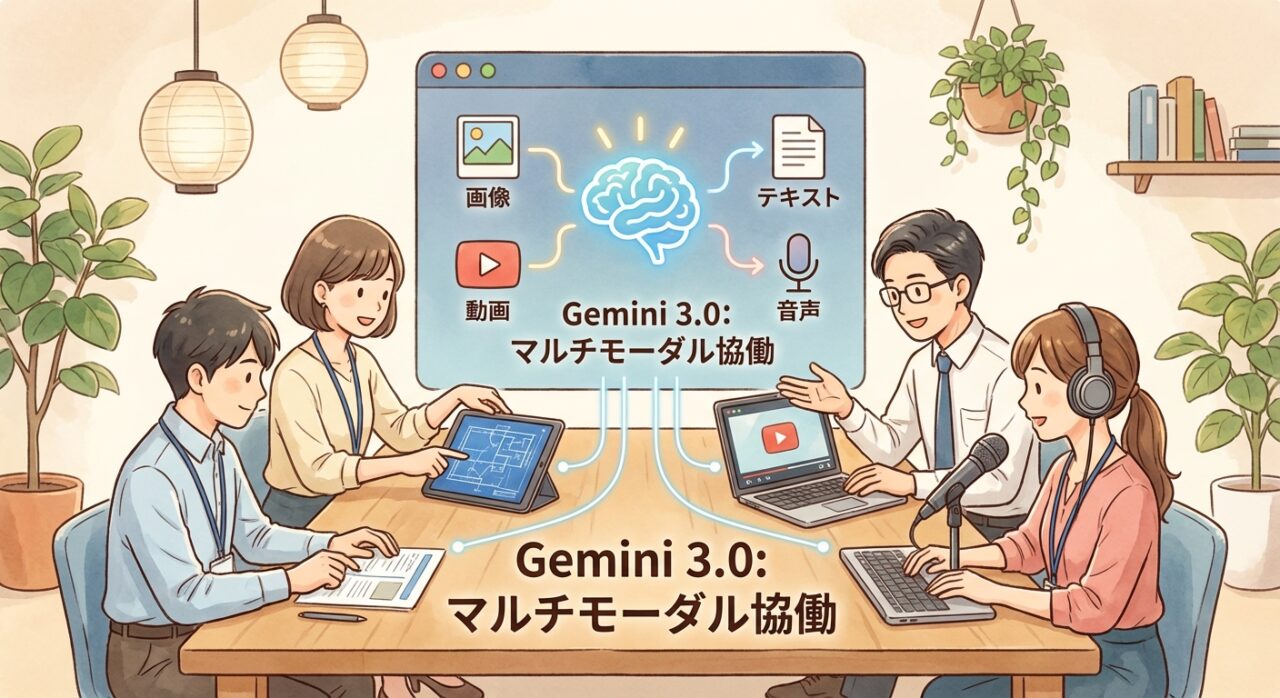 Gemini 3.0：マルチモーダルと実用性の代表格