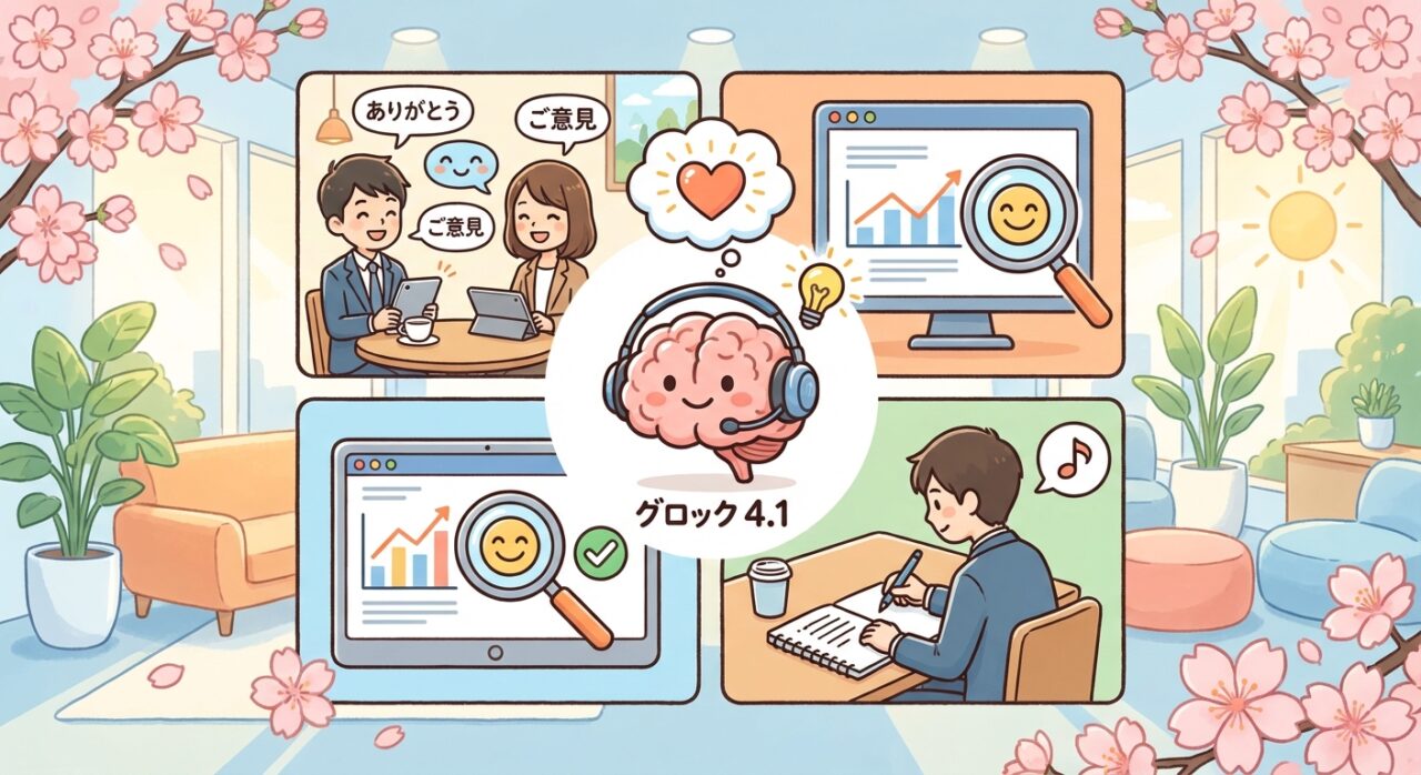 Grok 4.1 など他勢力の台頭